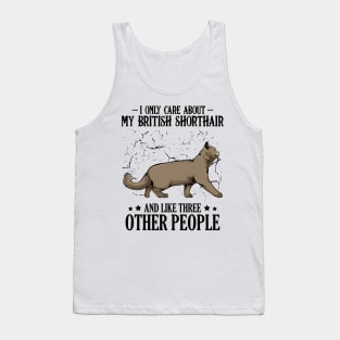 British Shorthair Cat Tank Top